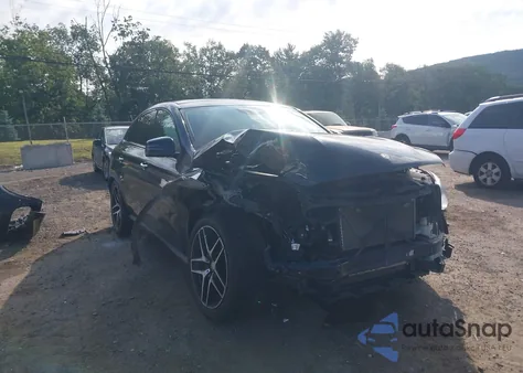 2016 Mercedes-Benz Gle 450 Amg Coupe 4Matic из США, поврежденный, VIN 4JGED6EB6GA013911